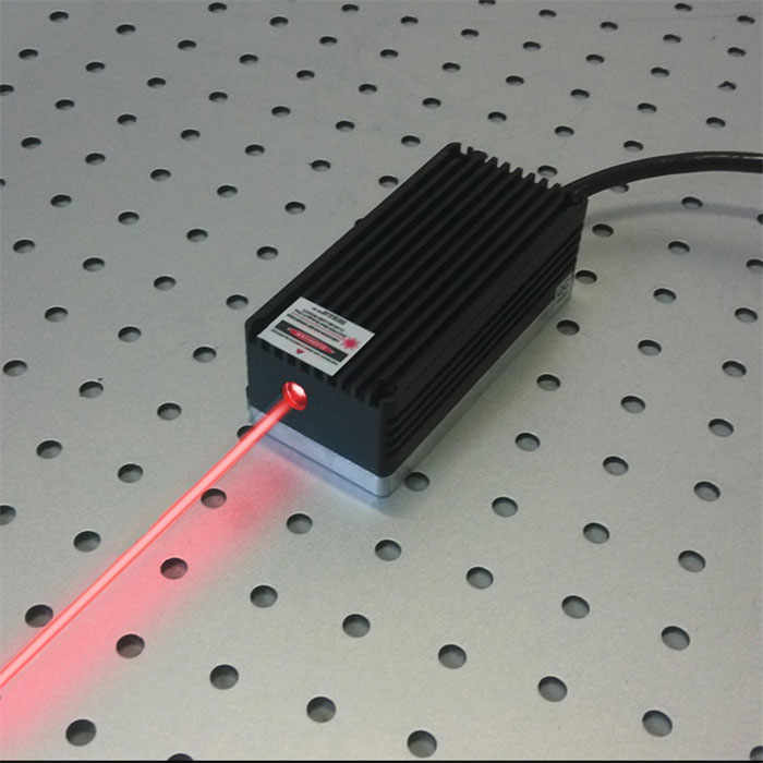 689nm Rojo Láser semiconductor 1.8W/3.6W Alto Voltaje Laser Beam